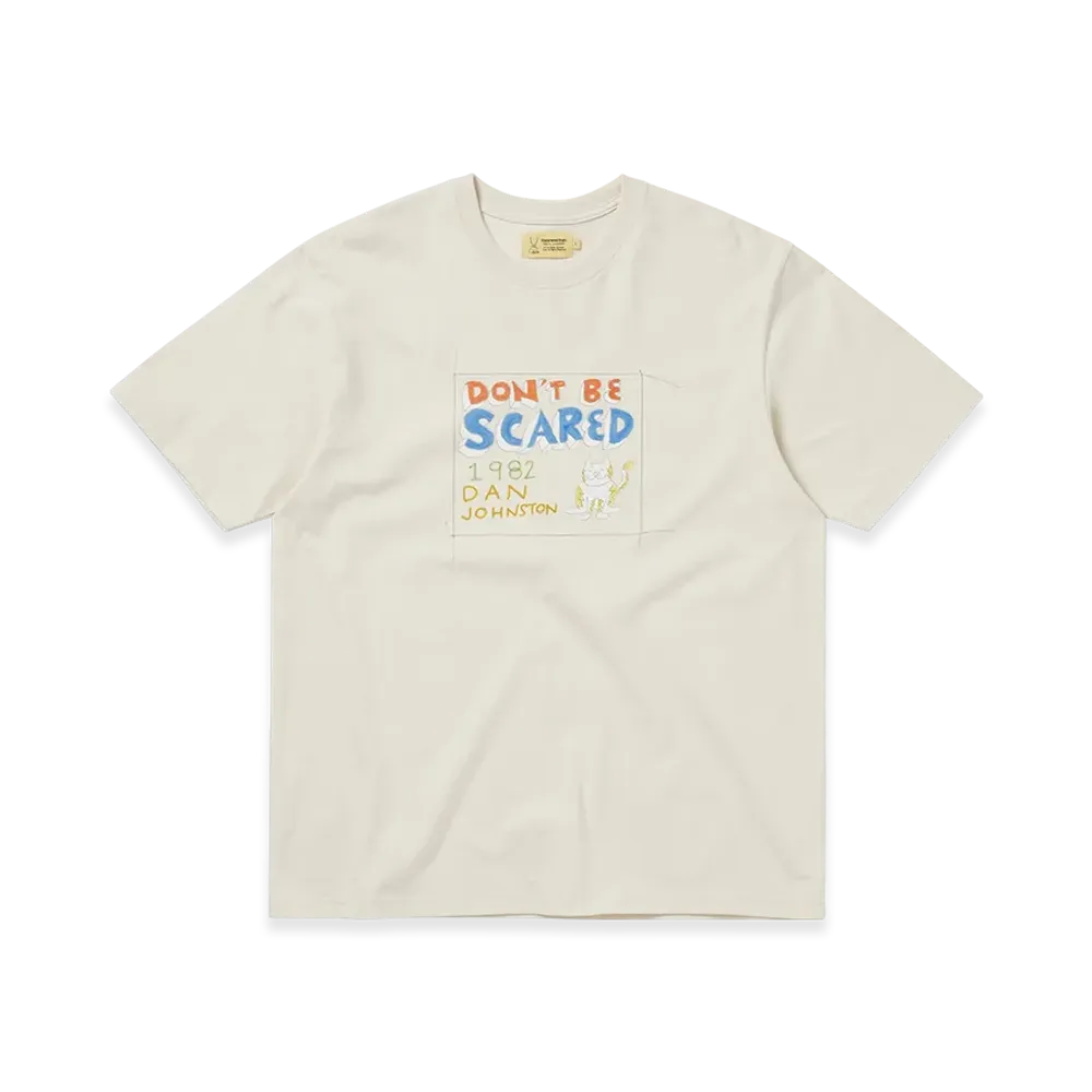 thisisneverthat x Daniel Johnston Scared Tee "Natural"