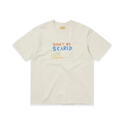 thisisneverthat x Daniel Johnston Scared Tee "Natural"