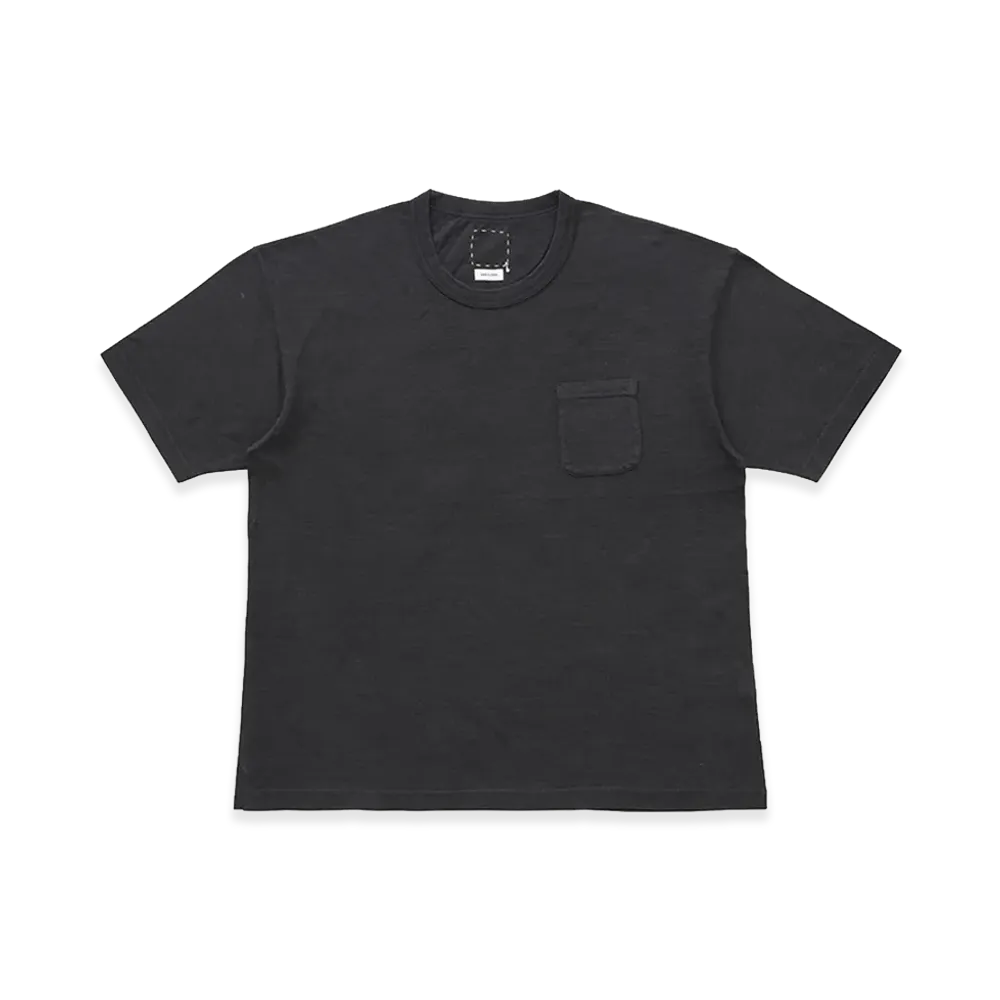visvim Jumbo Tee S/S DMGD "Black"