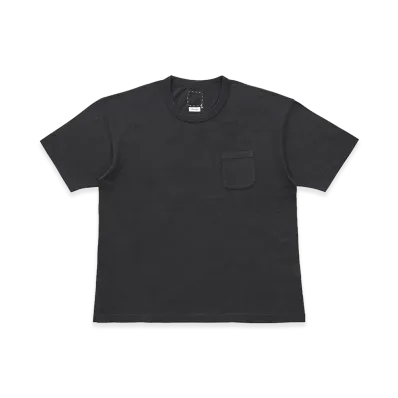 visvim Jumbo Tee S/S DMGD "Black"