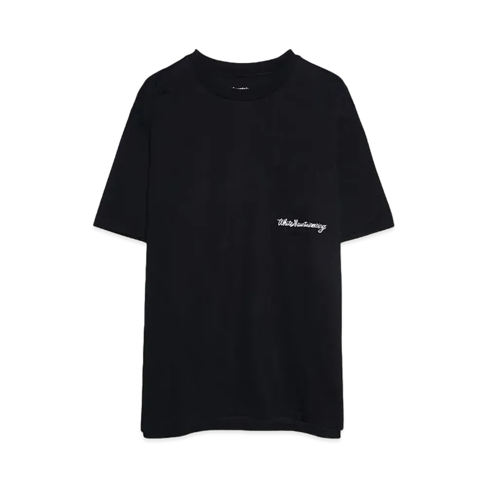 White Mountaineering WM LOGO EMBROIDERY SHIRT "BLACK"