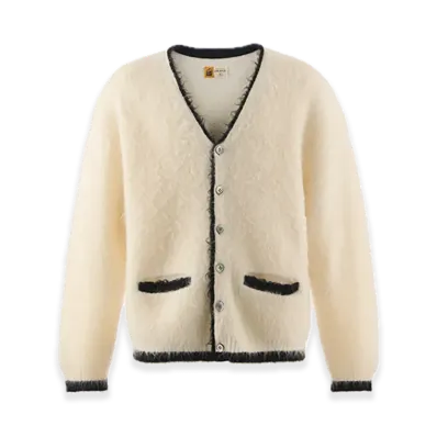SAINT Mxxxxxx Knit Cardigan Trim "White"