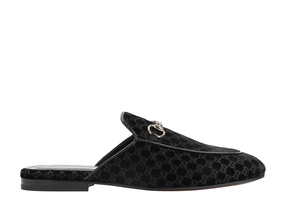 GUCCI Women's Princetown Slippers "Black"