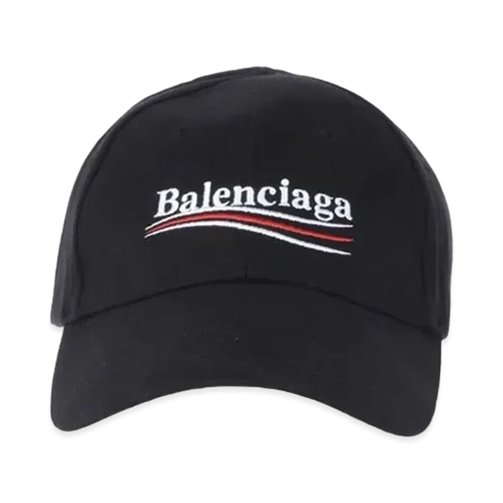 BALENCIAGA Political Campaign Cap "Black"