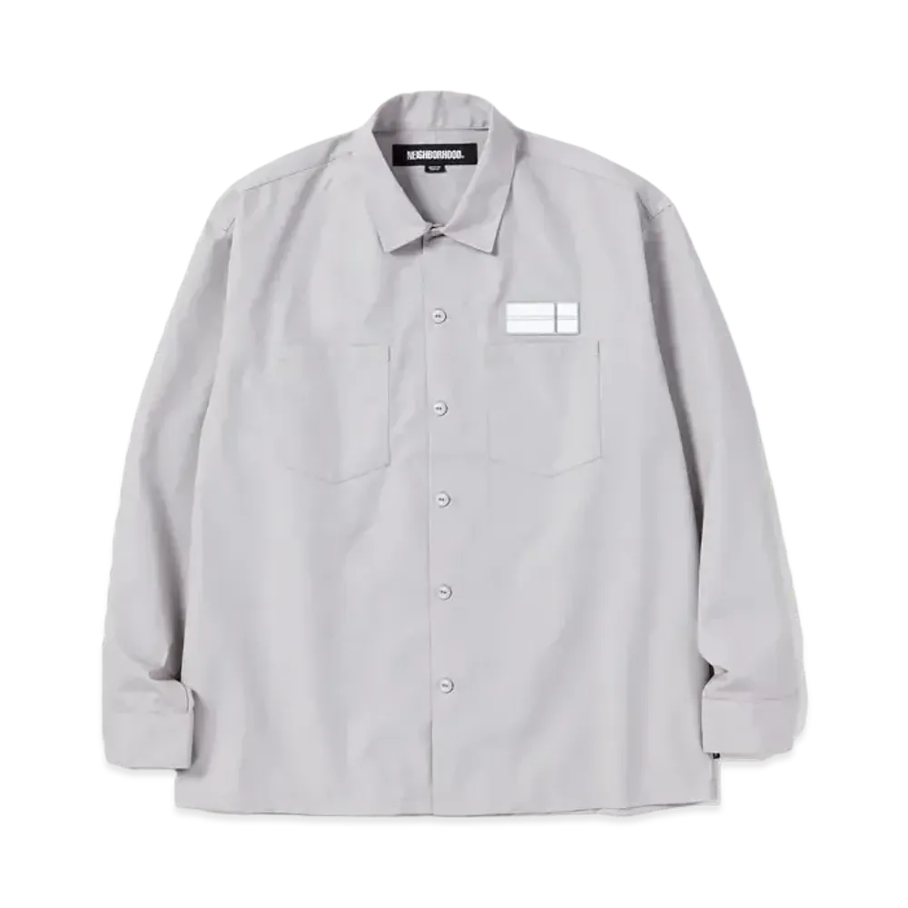 NEIGHBORHOOD Classic Work SH LS . EC "Gray"