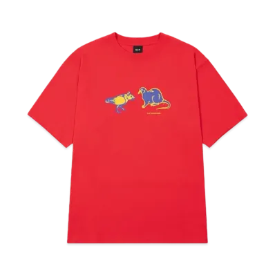 HUF Rigeon Pat Tee "Tomato"