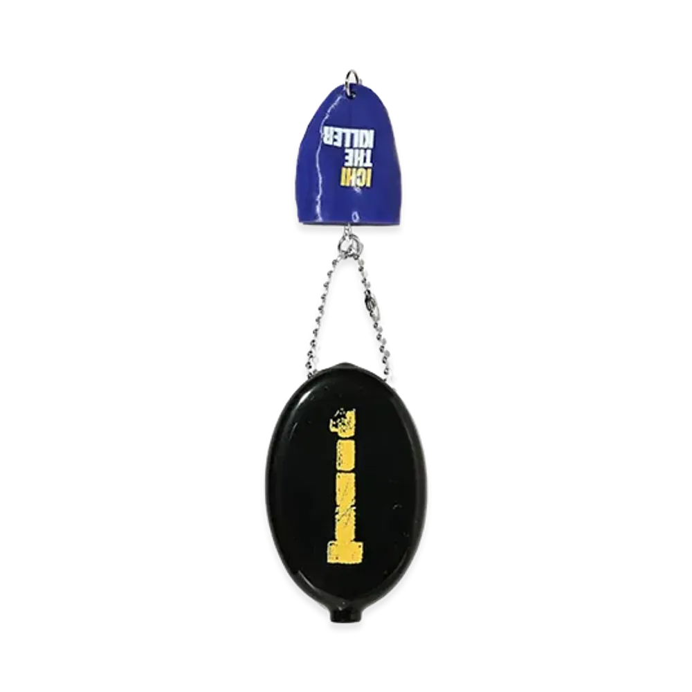 weber x Ichi The Killer Coin Case with Tongue Keychain "Black"
