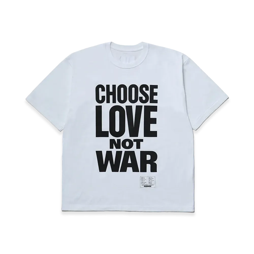 NEIGHBORHOOD x KATHARINE HAMNETT Crewneck SS-3 "White"