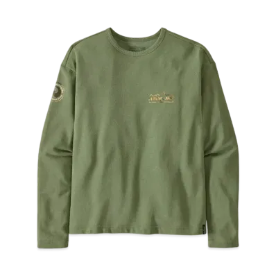 Patagonia Women's Lightweight Unity Fitz Wildrise Crew "Terrain Green"