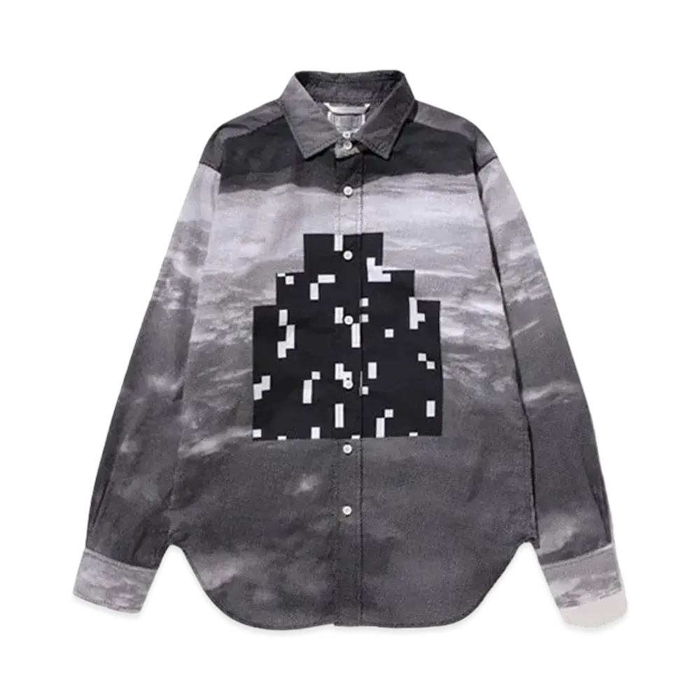Cav Empt (C.E) NOIZIG PRINT SHIRT "Grey"