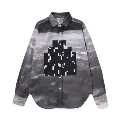 Cav Empt (C.E) NOIZIG PRINT SHIRT "Grey"