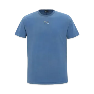 THUG CLUB Back T-Shirt Slim "Blue"