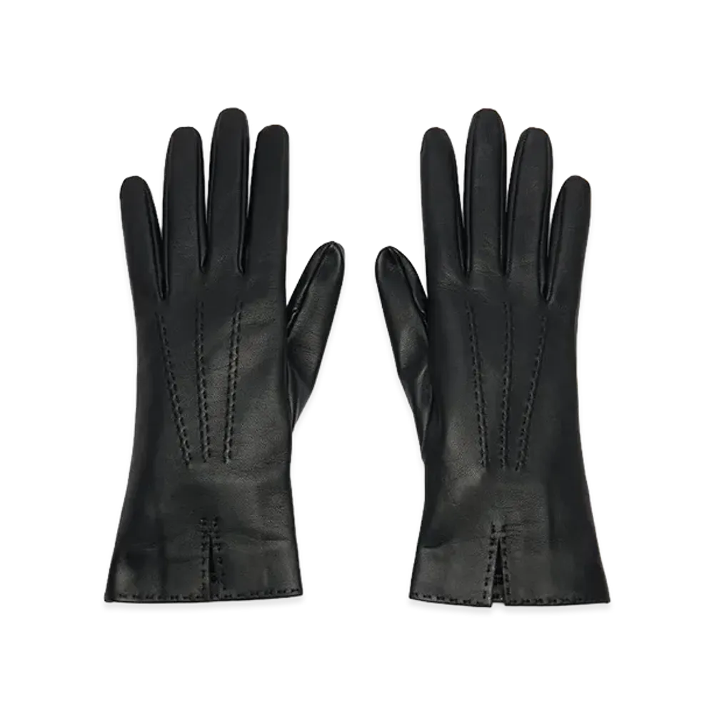 The Row Women's Florence Leather Gloves "Black"
