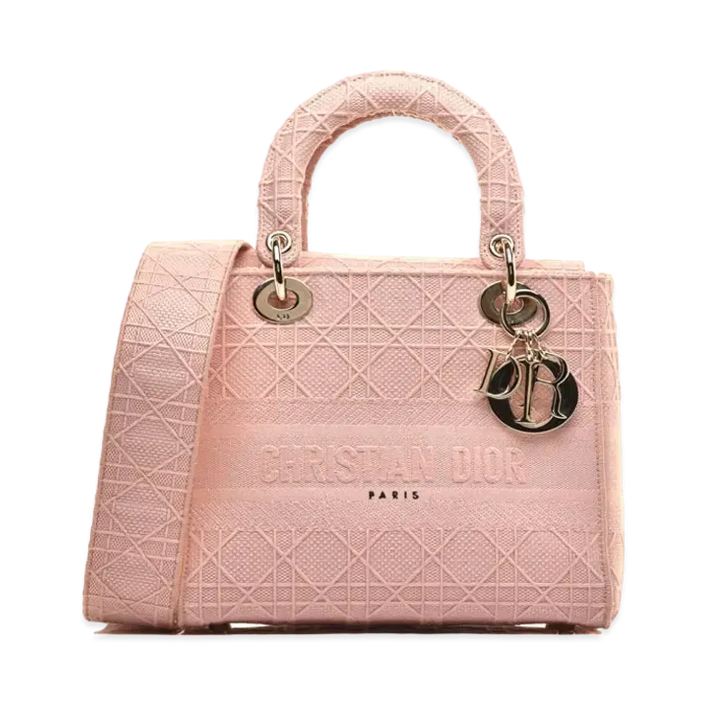 Dior Medium Lady D-Lite Bag "Pink"