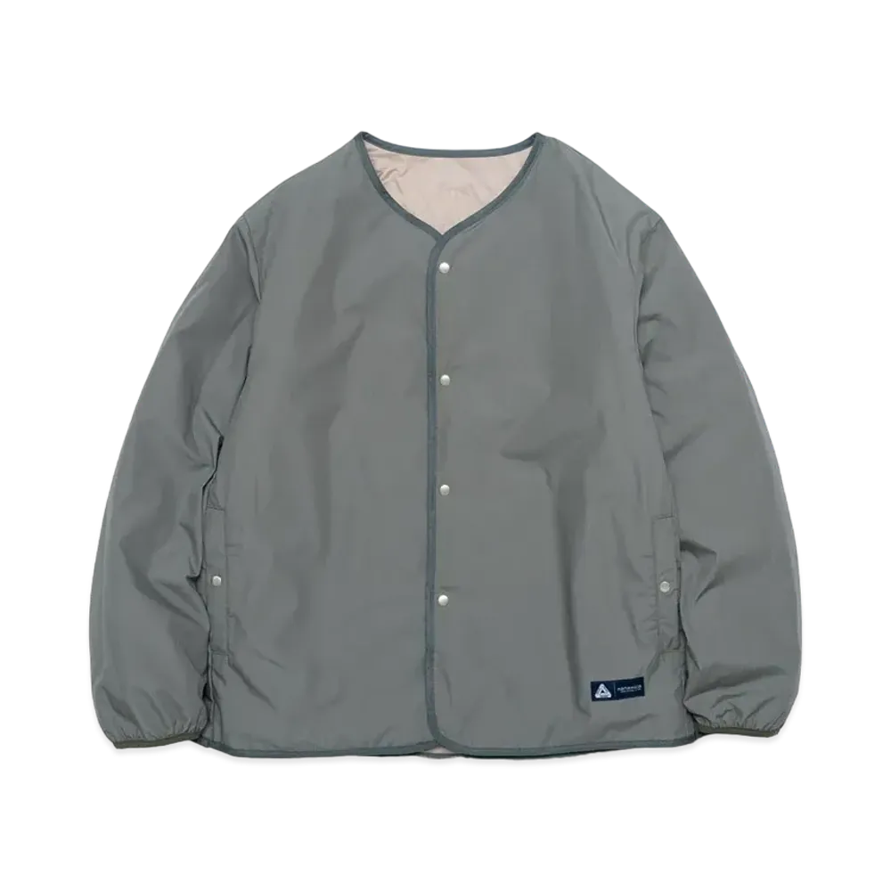 PALACE x nanamica Reversible Down Cardigan "Sage Green"