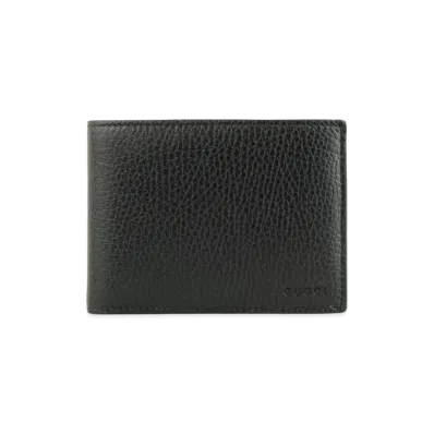 GUCCI Bi-fold Wallet Leather "Black"