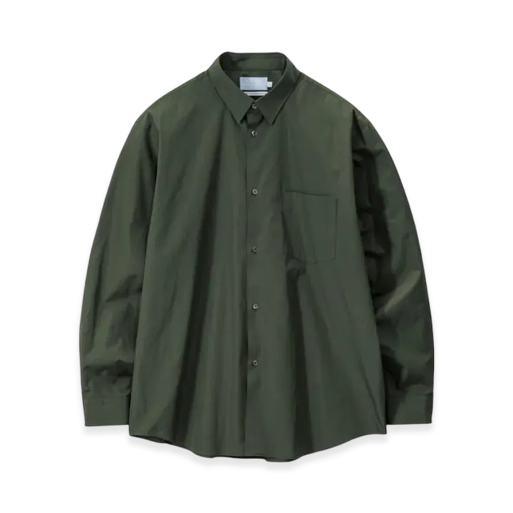 Graphpaper Alumo For Gp Regular Collar Shirt "Green"