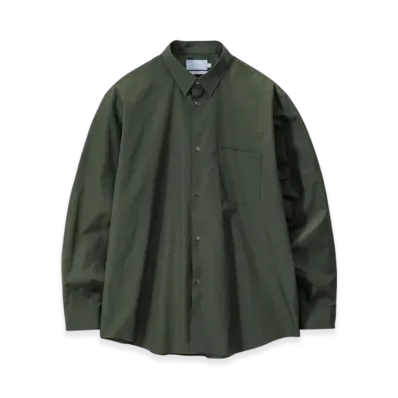 Graphpaper Alumo For Gp Regular Collar Shirt "Green"