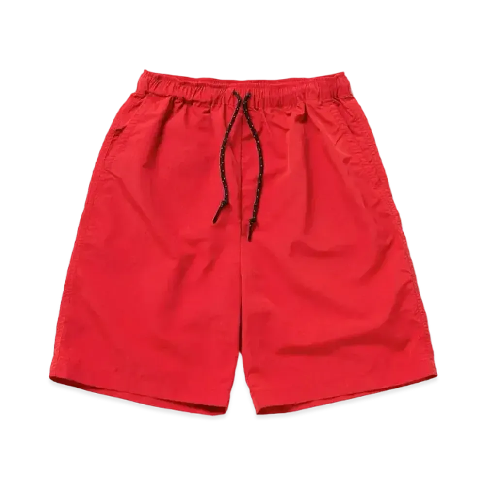 FIRST DOWN COZY SHORTS SUPPLEX NYLON "Red"