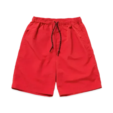 FIRST DOWN COZY SHORTS SUPPLEX NYLON "Red"