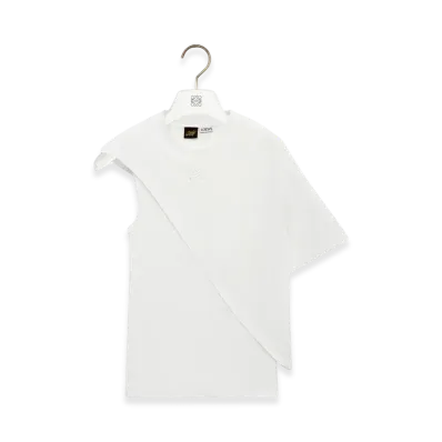 LOEWE Draped Top "Off White"