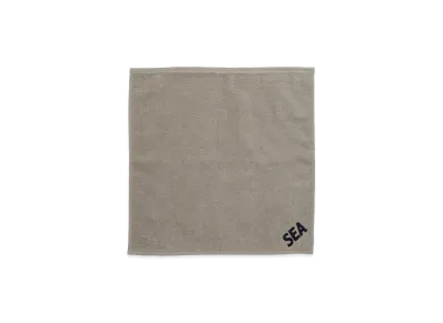WIND AND SEA Sea Hand Towel "Greige"