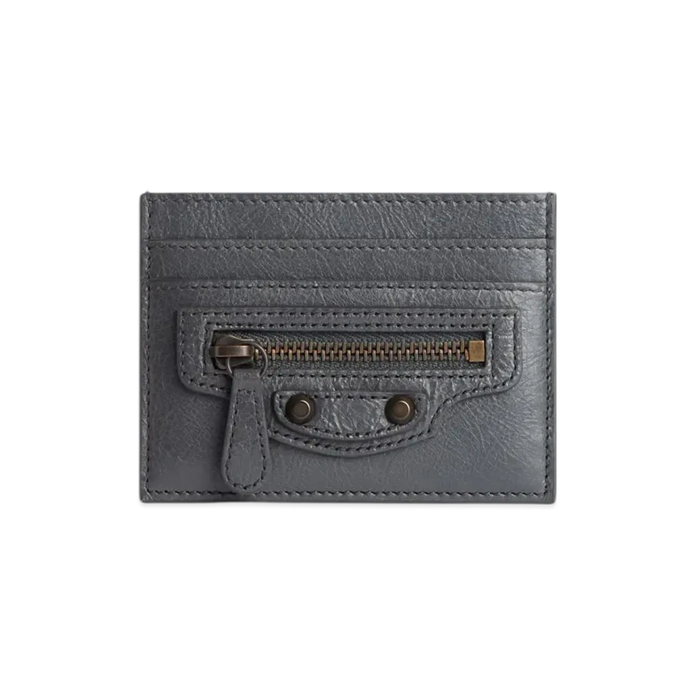 BALENCIAGA Le City Card Holder "Volcanic Rock"