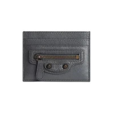 BALENCIAGA Le City Card Holder "Volcanic Rock"