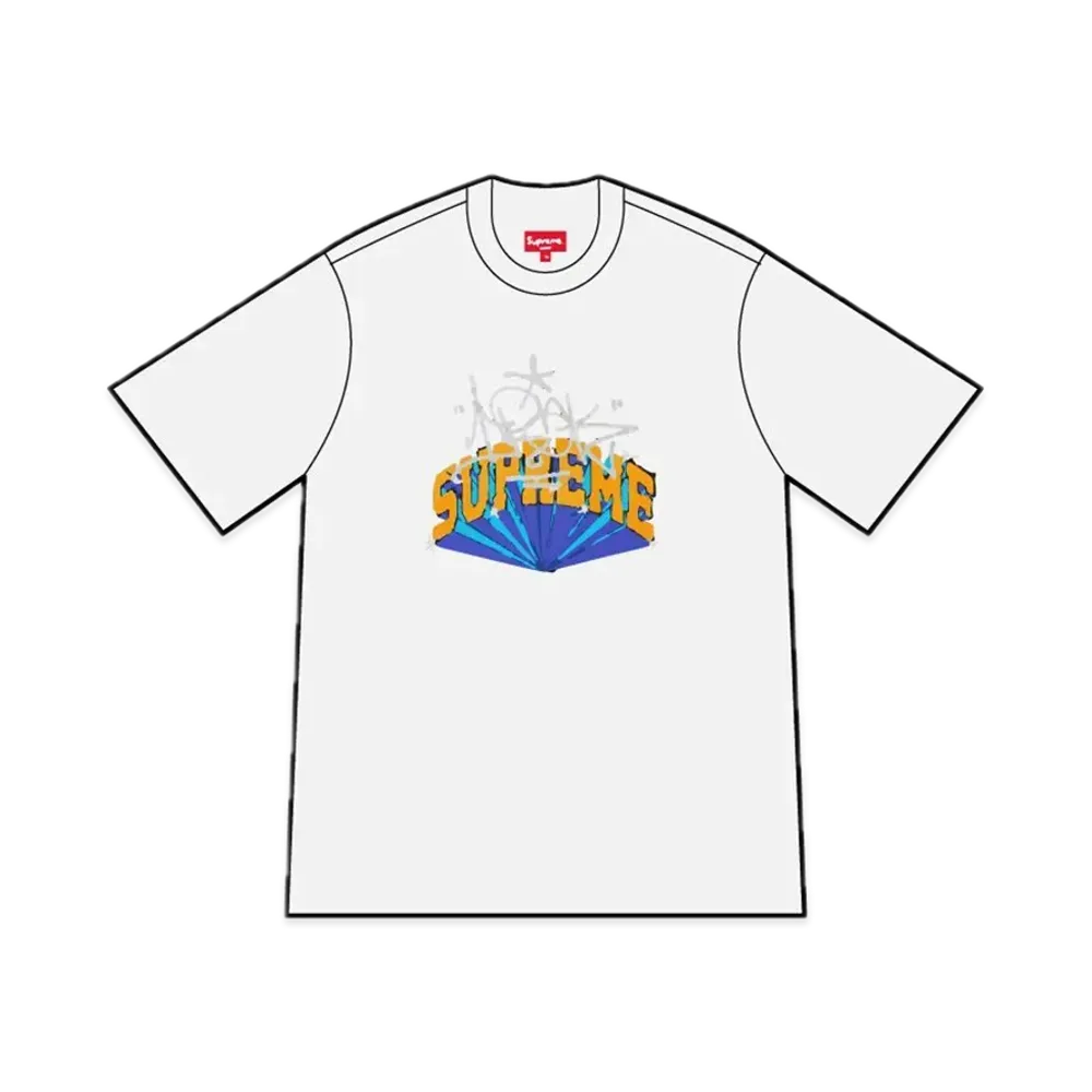 Supreme x IRAK Arc Tee "White"