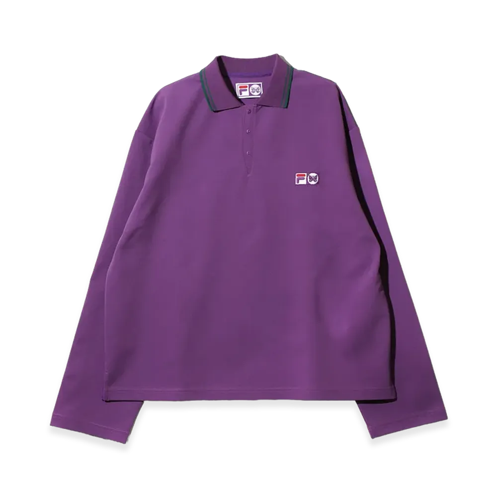 NEEDLES x FILA BB Polo Shirt "Purple"
