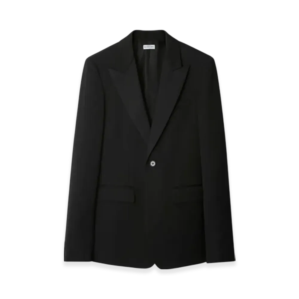 Burberry Wool Tuxedo Jacket "Black"