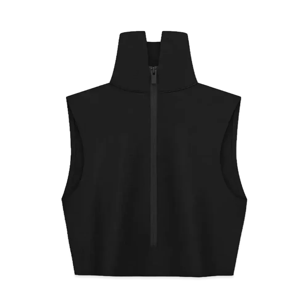FEAR OF GOD x adidas FEAR OF GOD Athletics Women's High Neck Crop Top "Black"