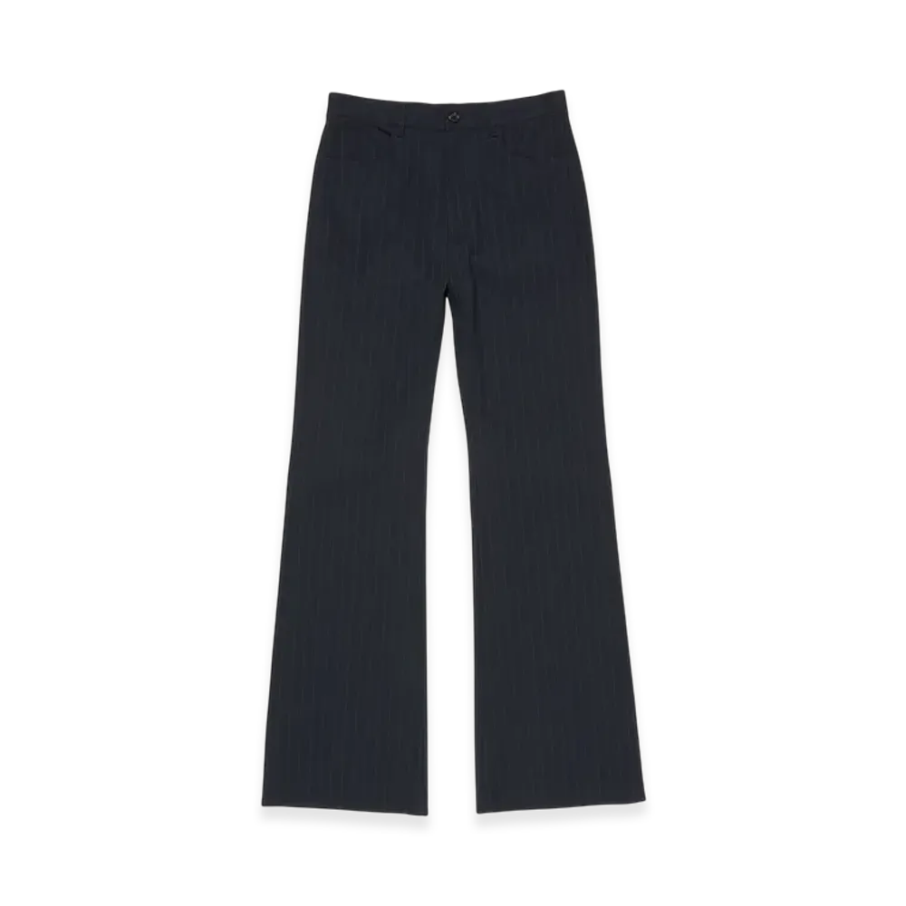 Acne Studios Pinstripe Trousers "Navy"