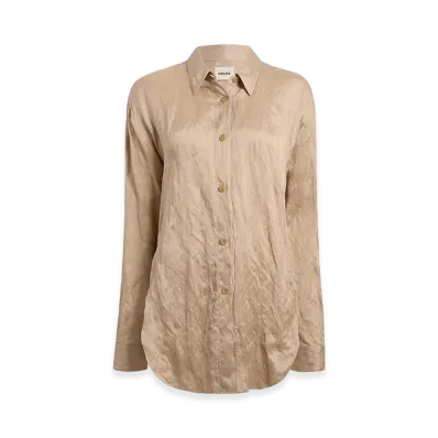 KHAITE Women's Shirts "Beige"