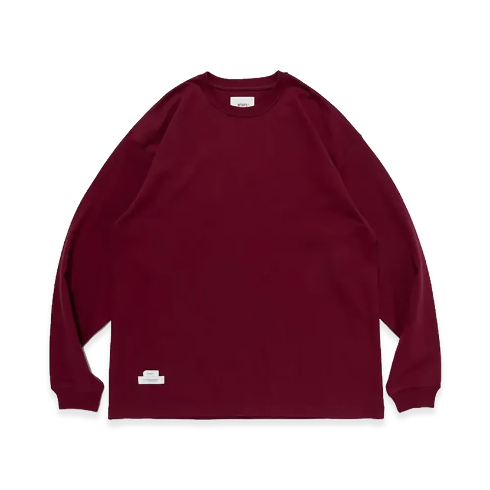 WTAPS Dot-Yd / LS / Cotton "Burgundy"