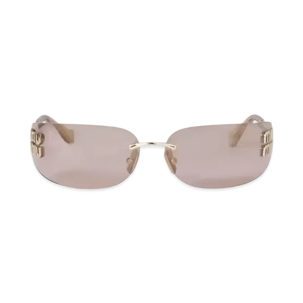 MIUMIU Logo Sunglasses "Bronze"