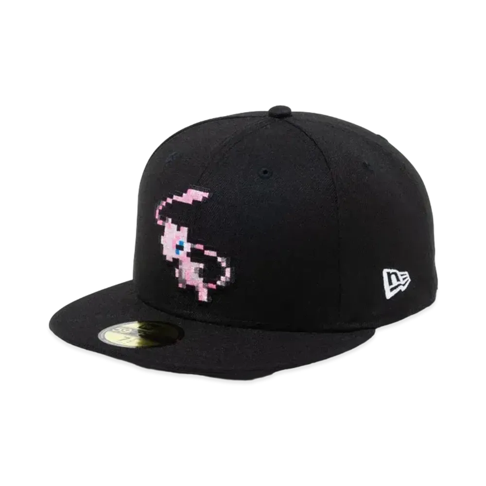 NEW ERA Pokemon 59FIFTY 8Bit Mew "Black"