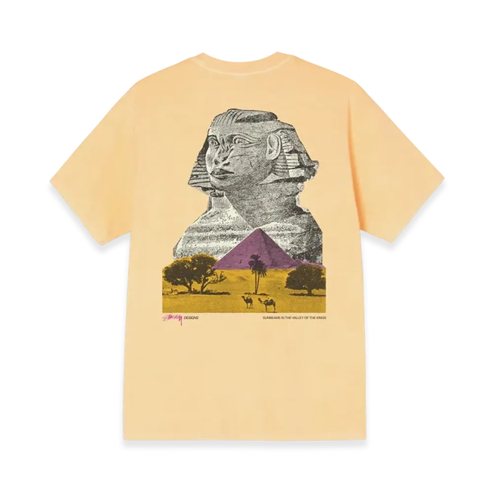 Stussy Sphinx Pigment Dyed Tee "Peach"