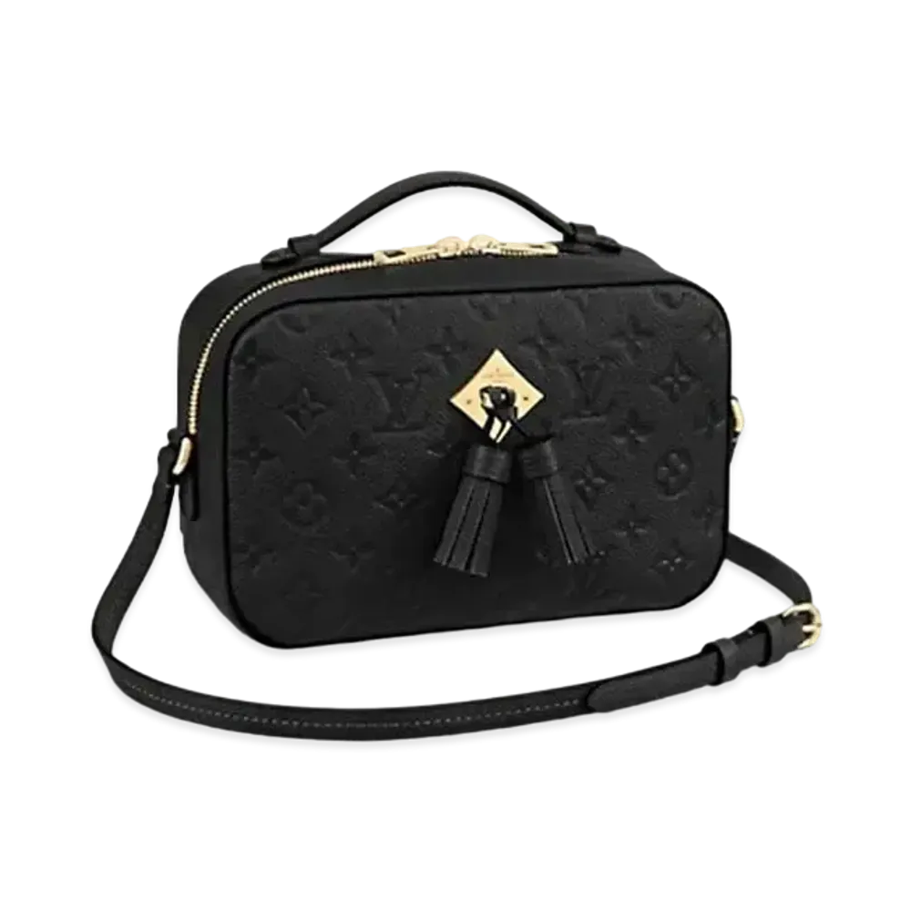 Louis Vuitton Saintonge Monogram Empreinte "Noir"