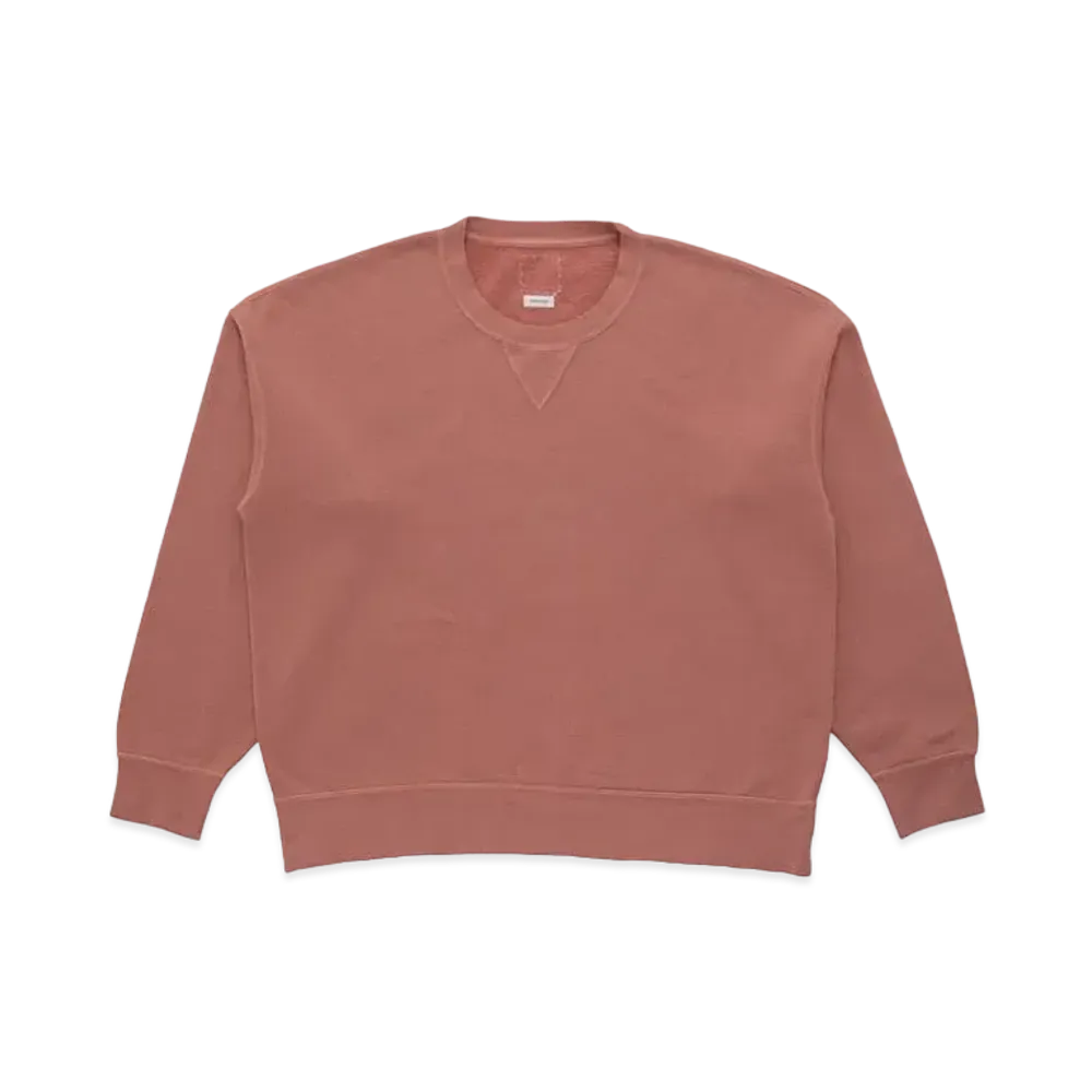 visvim Jumbo SB Sweat L/S DMGD (U.D.) "Pink"