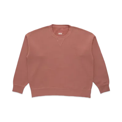 visvim Jumbo SB Sweat L/S DMGD (U.D.) "Pink"