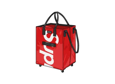 Supreme x Hulken Rolling Tote Bag "Red"