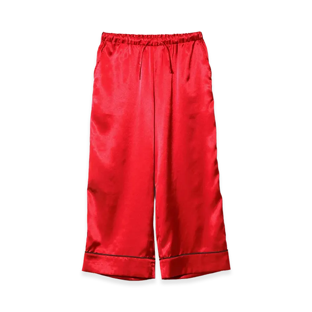 NEEDLES String Easy Pant - Poly Sateen "Red"