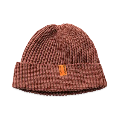TIGHTBOOTH Tag Watch Cap "Old Rose"