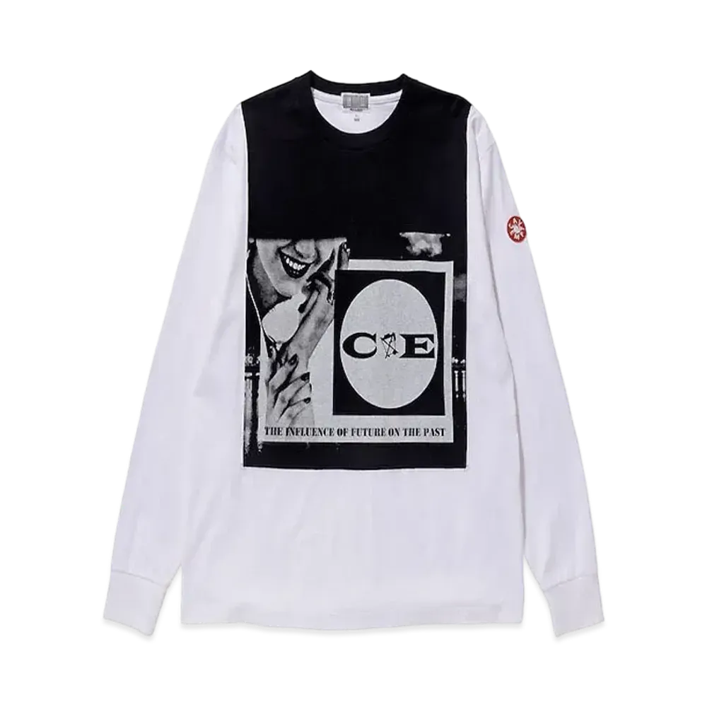 Cav Empt (C.E) INFLUENCE LONG SLEEVE T "White"