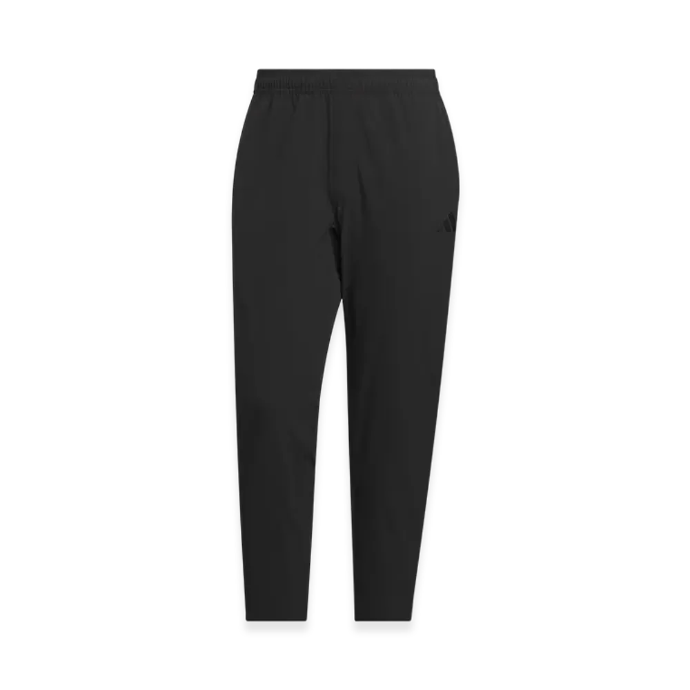 adidas Essentials Plus Regular Fit Stretch Woven Ankle Length Jogger Pants "Black"