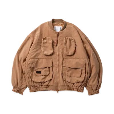 TIGHTBOOTH Utility Ma-1 Puff Jacket "Brown"