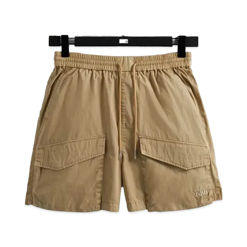 Kith Washed Cotton Boreum Cargo Pocket Short "Canvas"