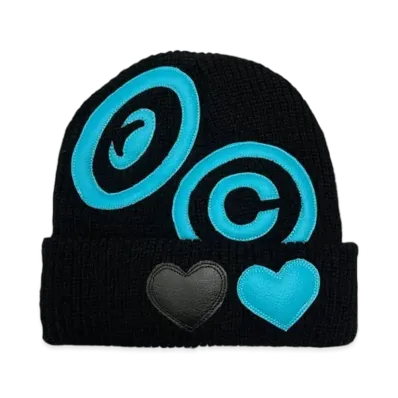 COIN PARKING DELIVERY CPD LOVE Patch Beanie #20 "Black"
