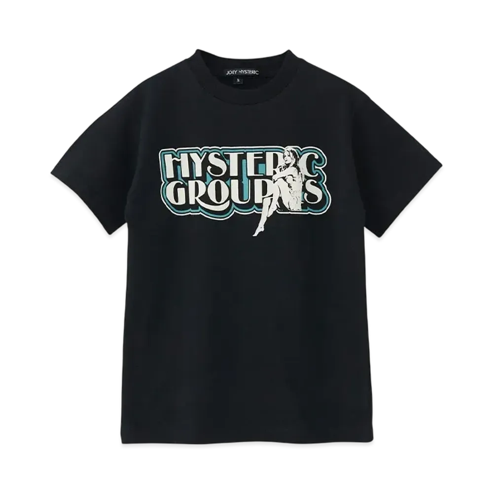 HYSTERIC GLAMOUR Kids Hysteric Groupies T-Shirt "Black"